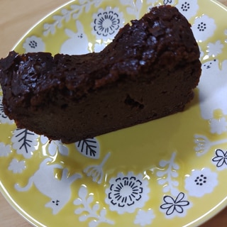 子どもと作る☆簡単生チョコケーキ